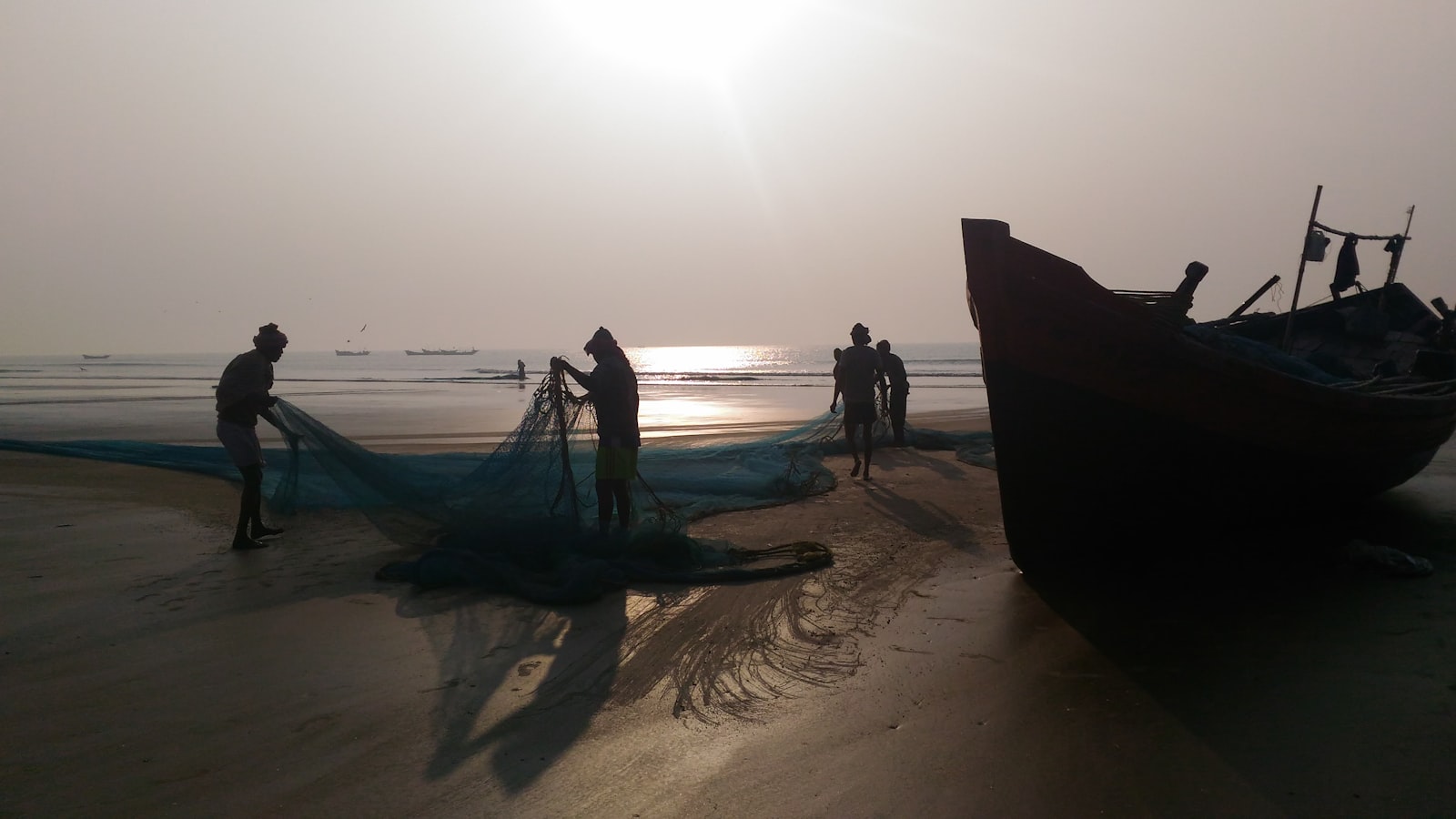 De lagune van Batticaloa bij nacht: de 'zingende vissen'